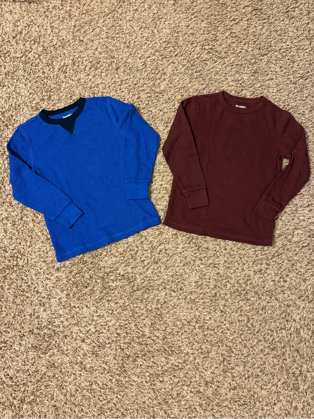 Old Navy Kids Long-Sleeve Waffle Long Sleeve Tees